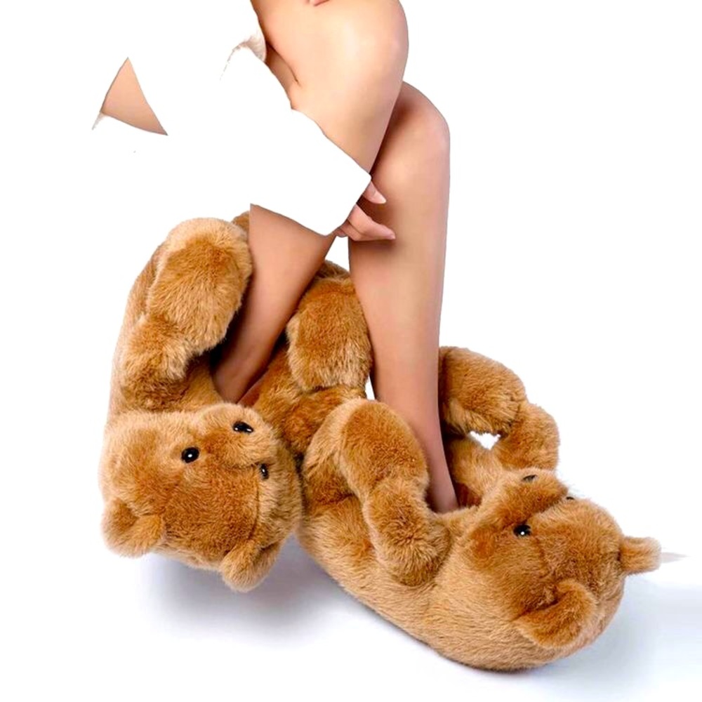 Teddy beat slippers
